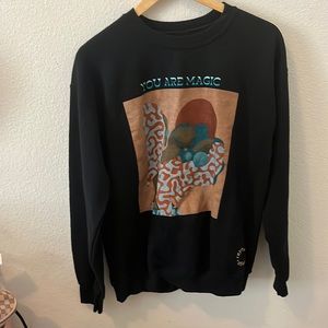 graphic long sleeve hoodie from pacsun
